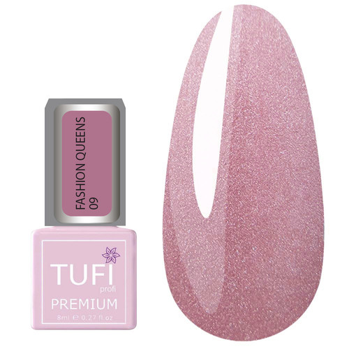 Gel polish TUFI profi PREMIUM Fashion Queens 09 Majestic Violet 8 ml (0318250) - Фото №1