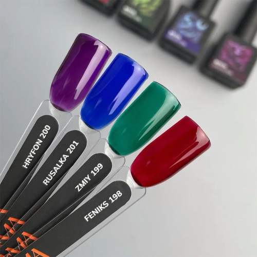 Gel polish GA&MA Mystic Collection №198 Feniks 10 ml (7703033) - Фото №3