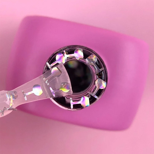 Top Lunamoon Bestie silver holographic 13 ml (300-3924) - Фото №2