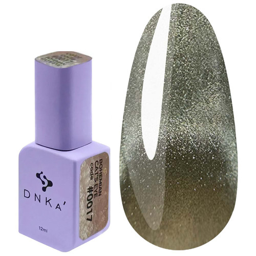 Гель-лак DNKa Bohemian Cat's Eye №0017 бежевый 12 мл (FTCGP0017)