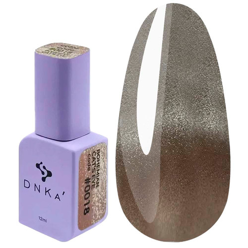 Gellack DNKa Bohemian Cat's Eye №0018 Creme 12 ml (FTCGP0018) - Фото №1