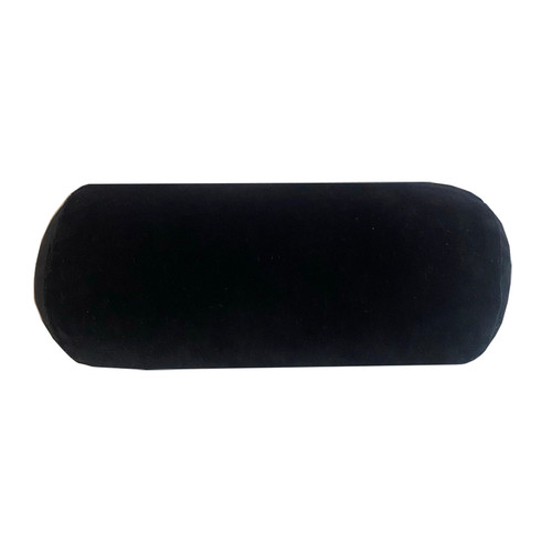 Headboard roller Pracownia Kordula, velour pillowcase black