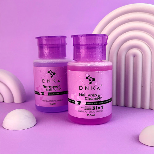 NAIL PREP&CLEANSER 3in1 DNKa for disinfection, degreasing and removing the sticky layer 150 ml (PDNKA) - Фото №3