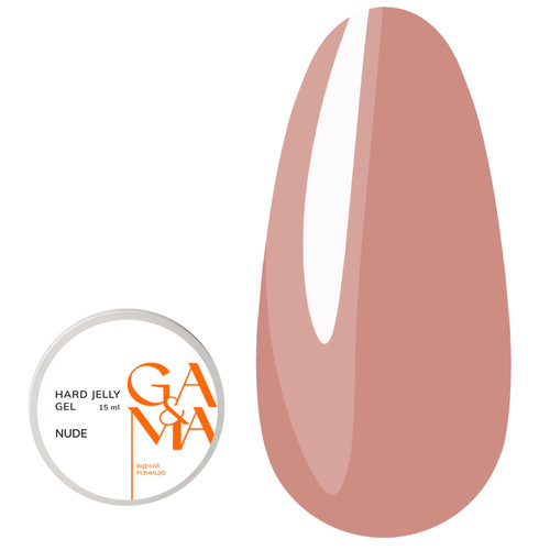 GA&MA Hard Jelly gel nude 15 ml (7702265) - Фото №1
