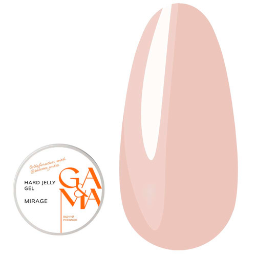 GA&MA Hard Jelly gel Mirage 15 ml (7702814) - Фото №1