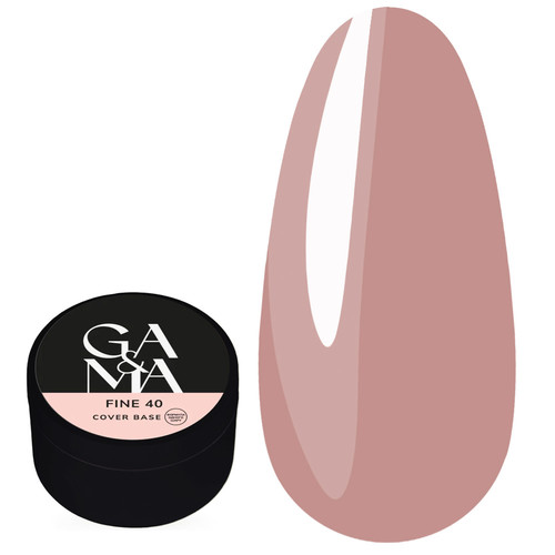 Base GA&MA Cover 040 Fine Limited (one layer formula) milky beige 30 ml (7702974) - Фото №1