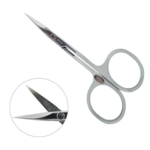 Cuticle scissors Easy Line by OLTON matte model 90 mm - Фото №1