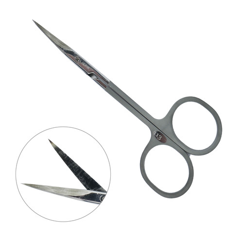 Cuticle scissors Easy Line by OLTON matte model 113 mm - Фото №1
