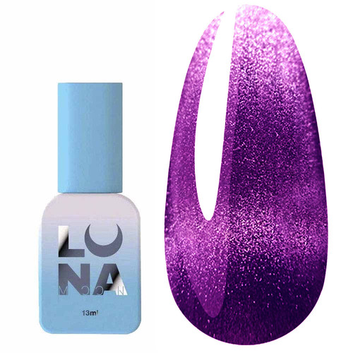 Gel polish LUNA Cat Eye Gel №257 lilac, purple 13 ml (047-4122-1249)