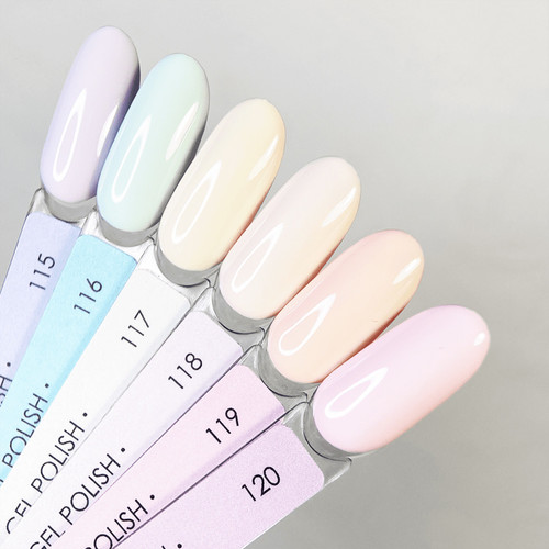 Gel polish DARK New collection 118 soft pink 10 ml - Фото №3