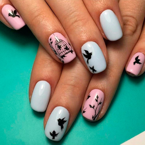 Spring Designs (Bird Silhouettes)