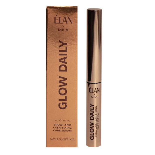 ELAN Glow Daily Fixing Serum for Eyebrow and Eyelash Care 5 ml - Фото №2