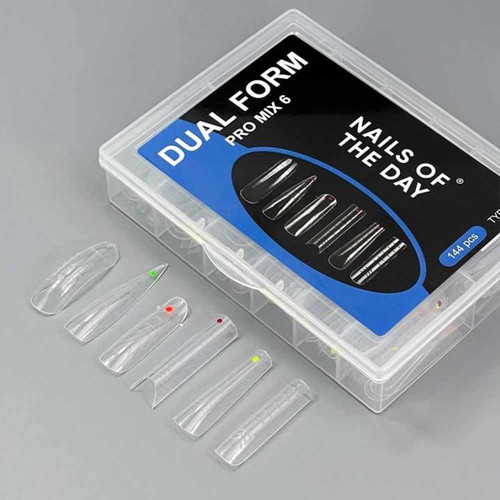 Top forms NAILSOFTHEDAY Dual Form Pro Mix 6 (Type 22) 144 pcs - Фото №3