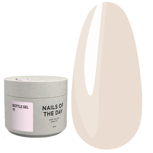 NAILSOFTHEDAY Bottle gel 11 pale pink 30 ml - Фото №1