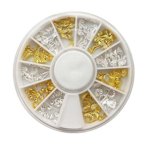 MANY BEAUTY Carousel Nagel- und Make-up-Dekorationsset (MODELL 3)