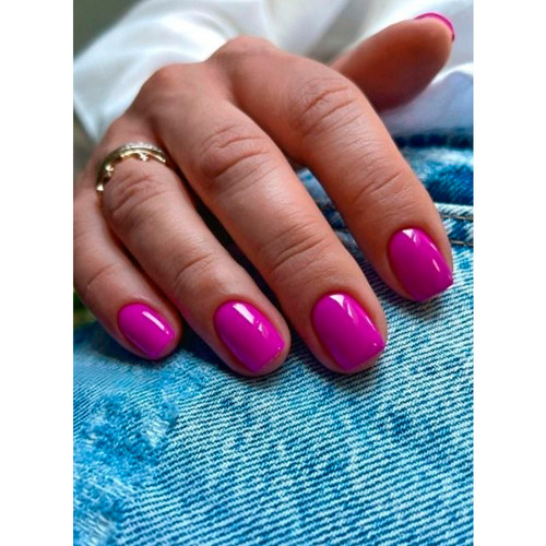 Manicure for short nails 2025 (Plum Gloss)