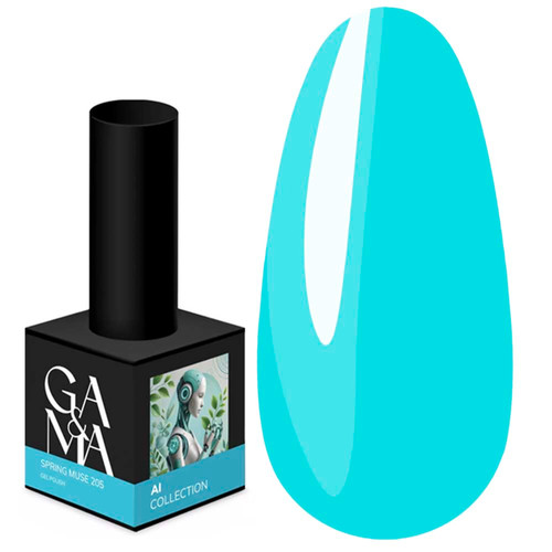 Gel polish GA&MA AI collection №205 Spring Muse 10 ml (7703148) - Фото №1