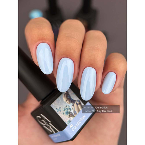 Gel polish GA&MA AI collection №206 Airy Dreams 10 ml (7703149) - Фото №2