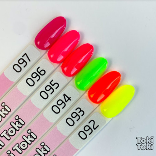 Gel polish Toki-Toki № 097 neon fuchsia 5 ml - Фото №2