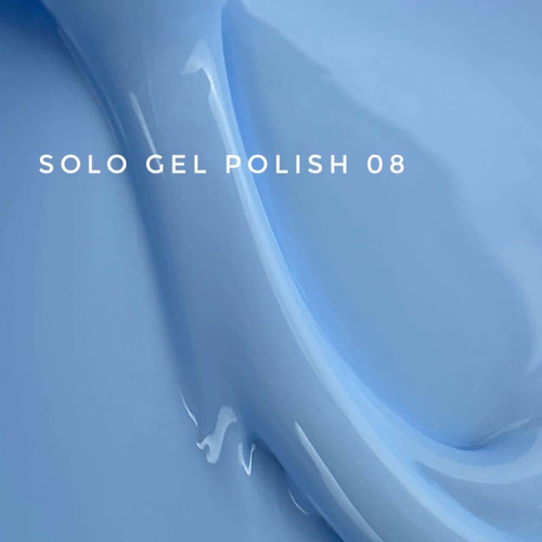 Touch Solo Gel Polish 08 single-phase 3in1 light blue 9 ml - Фото №2