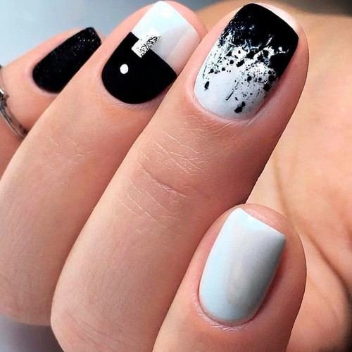 Manicure for short nails