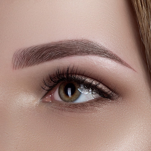 Permanent eyebrow make-up