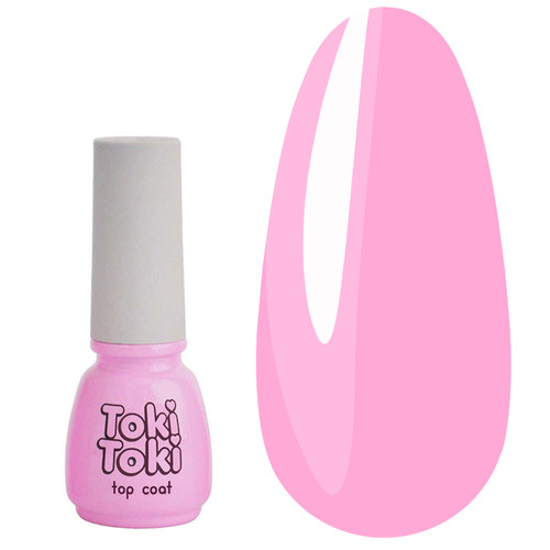 Toki-Toki Plexi Top No wipe № 08 pink 5 ml - Фото №1