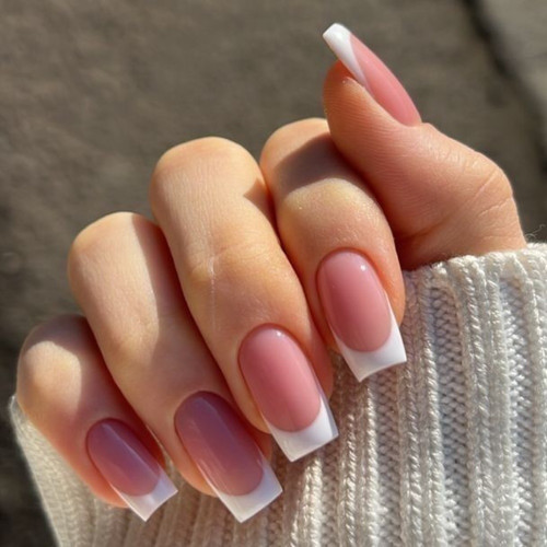 Gel Nails (French)