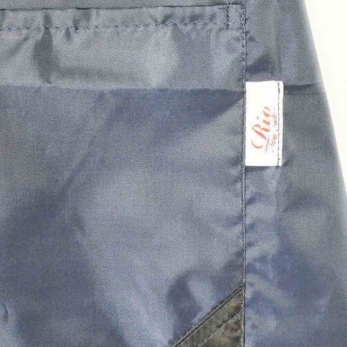 Apron RIO Nika blue with black pocket 70 cm - Фото №3