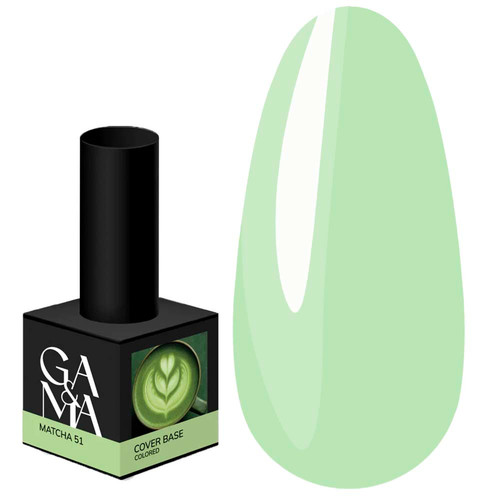Base GA&MA Colored №051 Matcha 15 ml (7703342) - Фото №1
