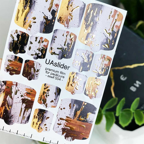 Pedicure film UAslider №MWF 004 - Фото №3