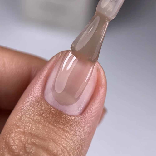 Base NAILSOFTHEDAY Cover NEW Formula №43 translucent beige 10 ml - Фото №3