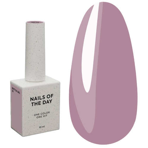 NAILSOFTHEDAY Flasche Gel 35 staubiges Lila 10 ml - Фото №1