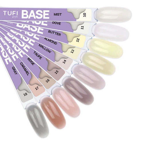 TUFI profi Cover base coat 13 Almond 10 ml (0326532) - Фото №4