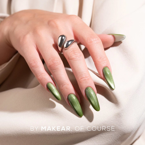 Gel polish Makear SC06 green 8 ml - Фото №4