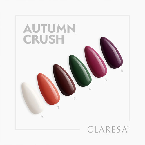 Gel polish Claresa AUTUMN CRUSH 4 green 5 g - Фото №3