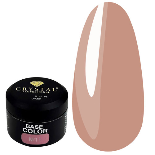 Crystal Base Color №11 pastel beige 15 ml - Фото №1