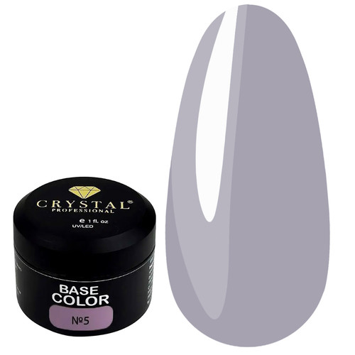 Crystal Base Color Nr. 5 Hellviolett Nagellack, 15 ml - Фото №1