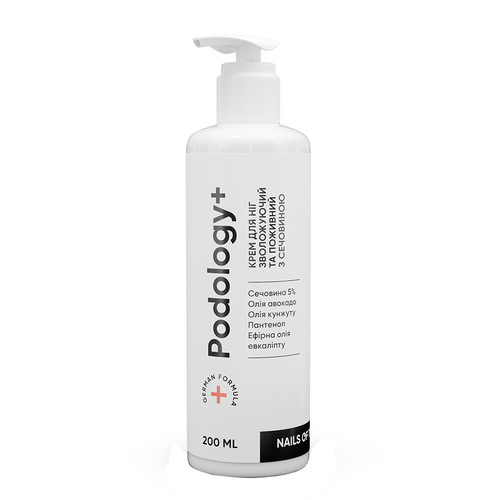 Krem NAILSOFTHEDAY Podology+ Krem do stóp 200 ml - Фото №1