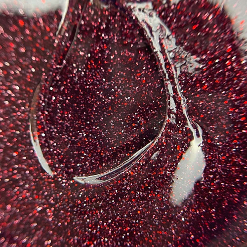 TOUCH Space gel polish 08 burgundy reflective 9 ml - Фото №2