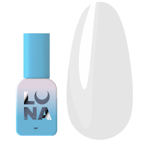 Gel polish LUNA №02 white 8 ml (047-0286) - Фото №1