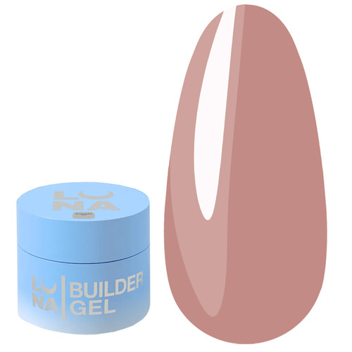 Gel for nail extension LUNA Premium 33 light beige 15 ml (323-5318-1491)