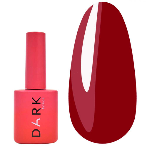 Gel polish DARK 159 red-crimson 10 ml - Фото №1