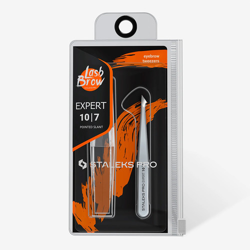 STALEKS PRO EXPERT 10 TYP 7 Augenbrauenpinzette (Abgewinkelt, spitz) - Фото №3