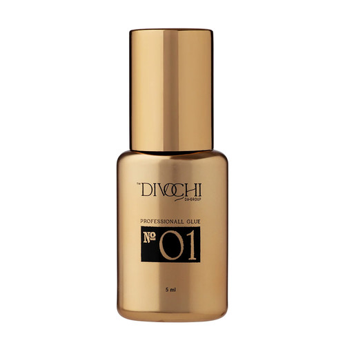 Glue DIVOCHI for eyelash extensions "01" black 5 ml - Фото №1