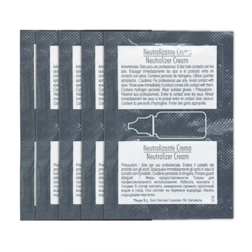 Neutralisator für Wimpern- und Augenbrauenlaminierung Thuya Step 2 (6 Beutel, 12 x 1 ml) - Фото №1
