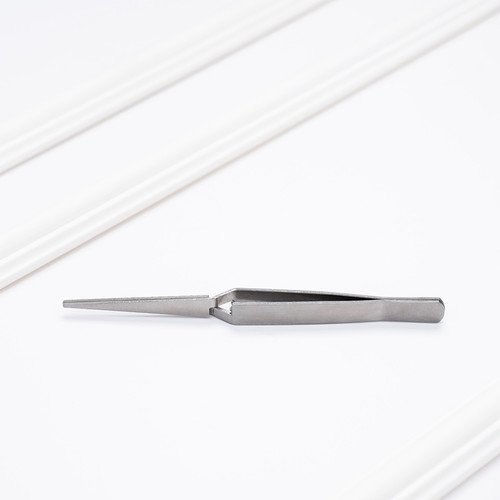 Straight clamping tweezers Aba Group - Фото №4