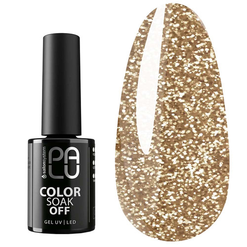 Gel polish PALU Los Angeles LA6 gold reflective 6 g - Фото №1