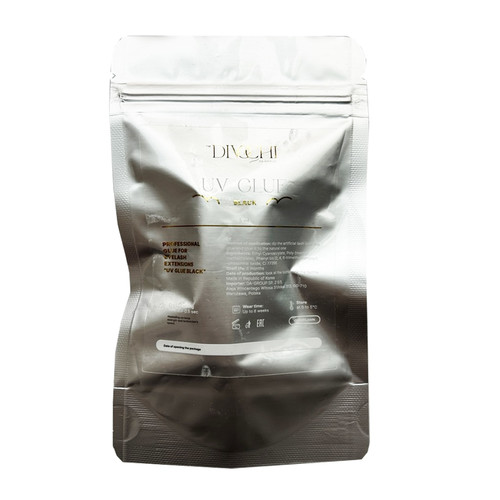 Glue DIVOCHI for eyelash extensions "UV" black 5 ml
