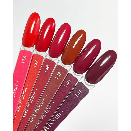 Gel polish DARK New collection 141 plum 6 ml - Фото №3